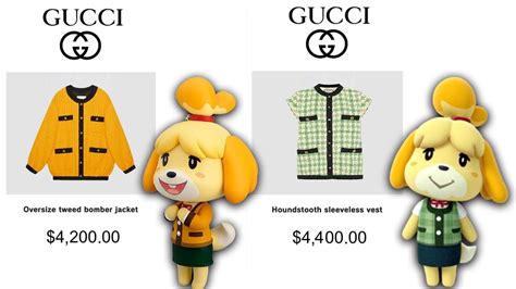 isabelle animal crossing gucci sweater